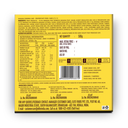 Elite banana pudding cake