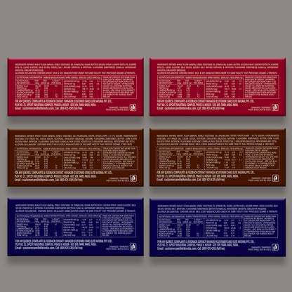 Elite cookies combo pack (cashew almond, butter & choco chip cookies)