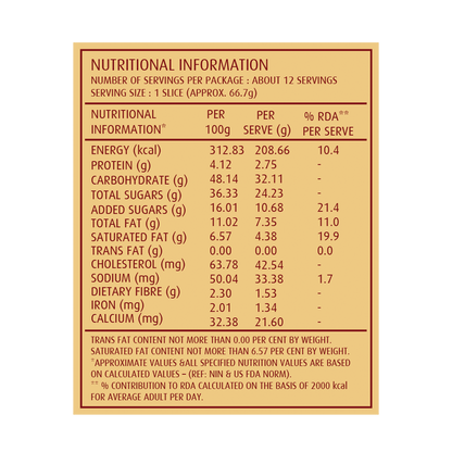 La Elite Premium Tin Cake