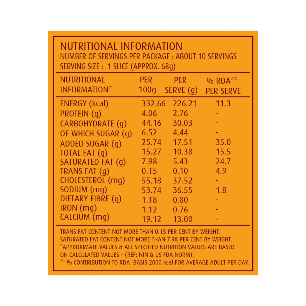 Elite plum classic cake