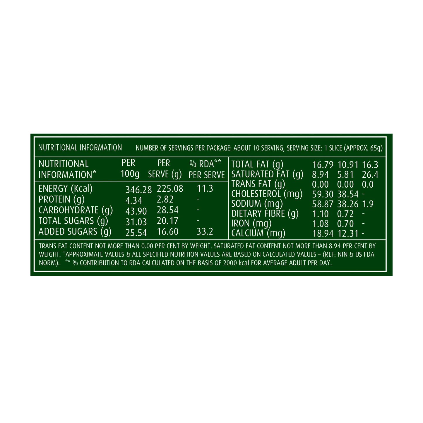 Elite Plum Delight Cake