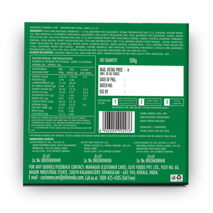 Elite jackfruit pudding cake