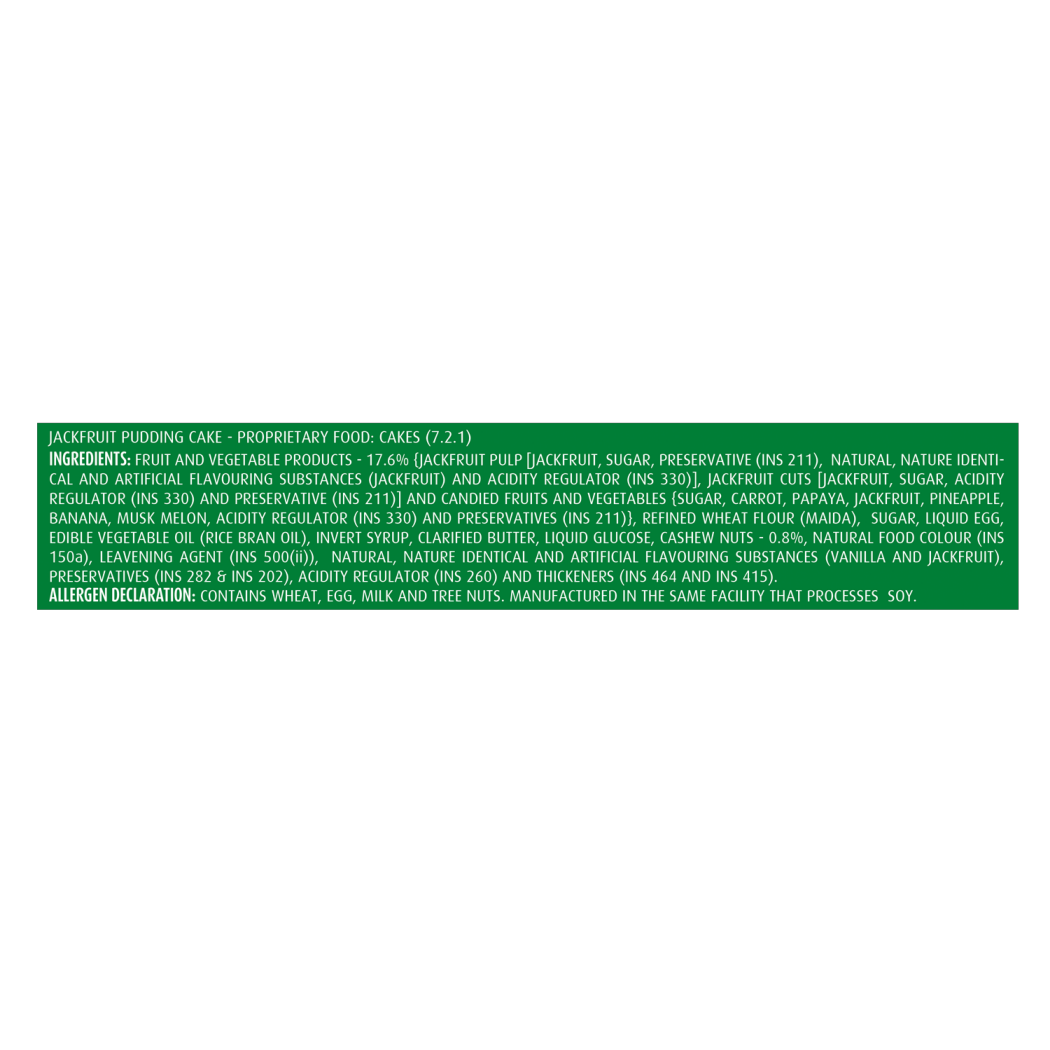 Elite jackfruit pudding cake