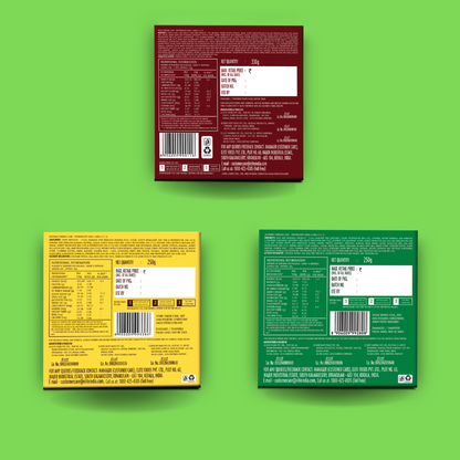 Elite cakes combo pack (plum surprise, jackfruit & banana pudding)